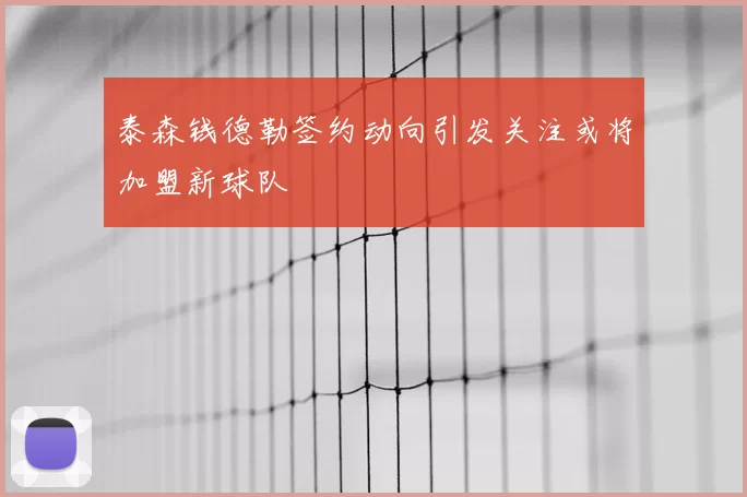 泰森钱德勒签约动向引发关注或将加盟新球队
