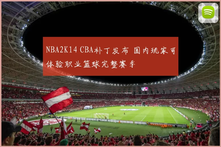 NBA2K14 CBA补丁发布 国内玩家可体验职业篮球完整赛季